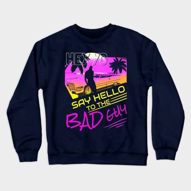 SAY HEY YO! Crewneck Sweatshirt by Ace13creations